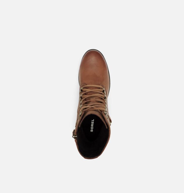 Sorel Dam Gummistövlar Brun - Emelie™ Conquest Låga - OYT-836241